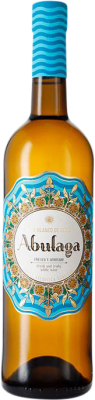 7,95 € Spedizione Gratuita | Vino bianco Abulaga. Vino de Costa Spagna Moscato Giallo Bottiglia 75 cl