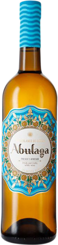7,95 € Free Shipping | White Wine Abulaga. Vino de Costa Spain Moscatel — Muscat 75 cl