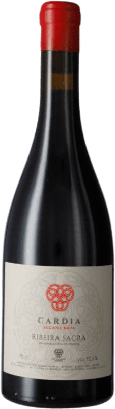 52,95 € 免费送货 | 红酒 Damm Cardia Seoane Baja D.O. Ribeira Sacra 加利西亚 西班牙 Mencía, Grenache Tintorera 瓶子 75 cl
