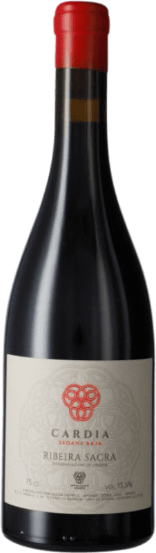 54,95 € Free Shipping | Red wine Damm Cardia Seoane Baja D.O. Ribeira Sacra Galicia Spain Mencía, Grenache Tintorera Bottle 75 cl