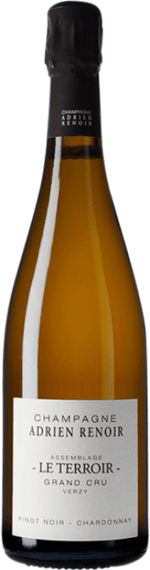 83,95 € Envio grátis | Espumante branco Adrien Renoir. Le Terroir A.O.C. Champagne Champagne França Garrafa 75 cl