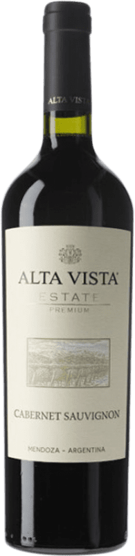 25,95 € Envío gratis | Vino tinto Altavista Premium I.G. Mendoza Mendoza Argentina Cabernet Sauvignon Botella 75 cl