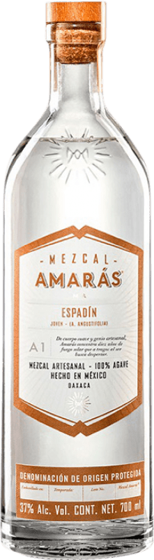 54,95 € Envío gratis | Mezcal Amaras Espadín Joven México 70 cl