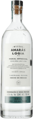 124,95 € Free Shipping | Mezcal Amaras Logia Azul Mexico Bottle 70 cl