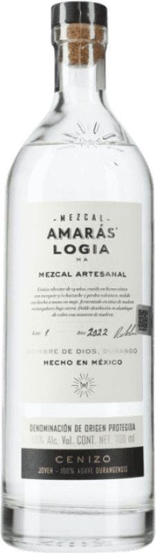 87,95 € Spedizione Gratuita | Mezcal Amaras Logia Cenizo Messico Bottiglia 70 cl