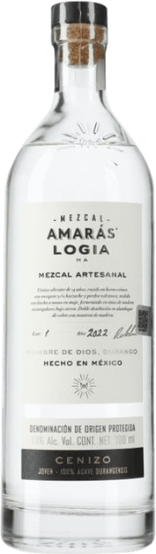 103,95 € Kostenloser Versand | Mezcal Amaras Logia Cenizo Mexiko Flasche 70 cl