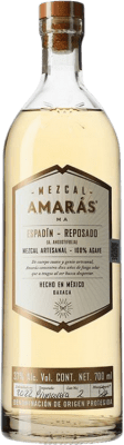 66,95 € Envio grátis | Mezcal Amaras Espadín Reposado México Garrafa 70 cl