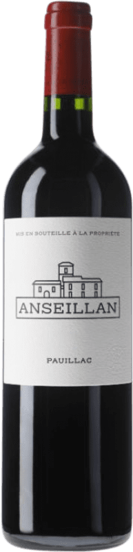 89,95 € Envio grátis | Vinho Tinto Anseillan Bordeaux França Merlot, Cabernet Sauvignon, Petit Verdot 75 cl