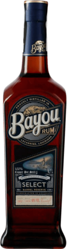 33,95 € Envio grátis | Rum Louisiana Bayou Select Estados Unidos Garrafa 70 cl