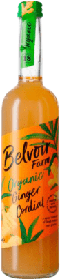 98,95 € 免费送货 | 盒装6个 饮料和搅拌机 Belvoir Ginger Cordial Organic 英国 瓶子 Medium 50 cl 不含酒精