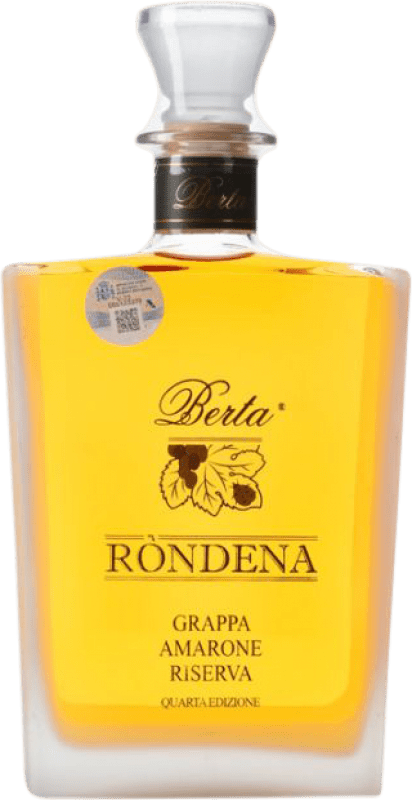 198,95 € Free Shipping | Grappa Berta Amarone Ròndena Reserve D.O.C.G. Amarone della Valpolicella Piemonte Italy Bottle 70 cl