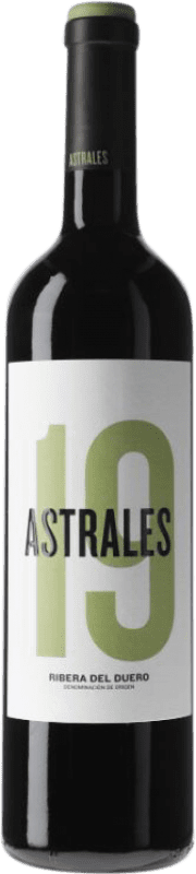 25,95 € Spedizione Gratuita | Vino Rosso Astrales D.O. Ribera del Duero Castilla-La Mancha Spagna Tempranillo 75 cl