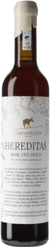 24,95 € 送料無料 | 甘口ワイン Fabio Coullet Hereditas Vend Asoleada D.O. Sierras de Málaga アンダルシア スペイン ボトル Medium 50 cl