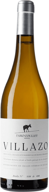 25,95 € Envio grátis | Vinho branco Fabio Coullet Villazo D.O. Sierras de Málaga Andaluzia Espanha Mascate de Alexandria Garrafa 75 cl