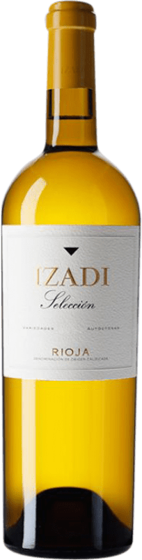 16,95 € Бесплатная доставка | Белое вино Izadi Selección Blanco D.O.Ca. Rioja Ла-Риоха Испания Viura, Malvasía, Grenache White, Torrontés, Tempranillo White, Maturana White бутылка 75 cl