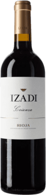 14,95 € Free Shipping | Red wine Izadi Aged D.O.Ca. Rioja The Rioja Spain Tempranillo Bottle 75 cl