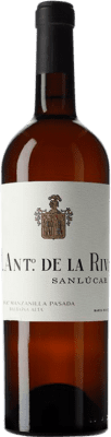 72,95 € 免费送货 | 强化酒 De la Riva Manzanilla Pasada Balbaína Alta Saca D.O. Manzanilla-Sanlúcar de Barrameda 安达卢西亚 西班牙 Palomino Fino 瓶子 75 cl