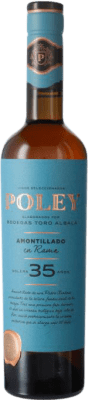 75,95 € Free Shipping | Fortified Wine Toro Albalá Marqués de Poley Solera, Amontillado, Fino en Rama — Unfiltered VO Very Old D.O. Montilla-Moriles Andalusia Spain Pedro Ximénez 35 Years Medium Bottle 50 cl
