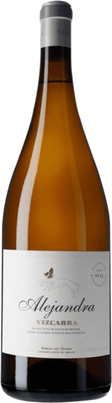 68,95 € Free Shipping | White wine Vizcarra Alejandra D.O. Ribera del Duero Castilla la Mancha Spain Albillo Magnum Bottle 1,5 L