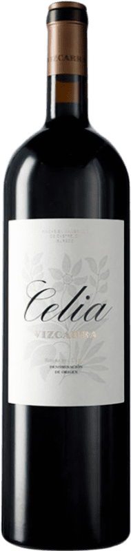 133,95 € Бесплатная доставка | Красное вино Vizcarra Celia D.O. Ribera del Duero Кастилья-Ла-Манча Испания Tempranillo — Темпранильо, Garnacha — Гренаш Бутылка Магнум 1,5 L