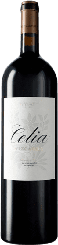 155,95 € Envio grátis | Vinho tinto Vizcarra Celia D.O. Ribera del Duero Castela-Mancha Espanha Tempranillo, Grenache Garrafa Magnum 1,5 L