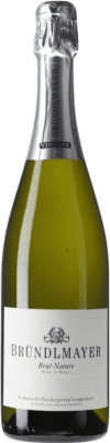 71,95 € 免费送货 | 白起泡酒 Bründlmayer Blanc de Blancs Brut Nature I.G. Kamptal 坎普谷 奥地利 Chardonnay, Riesling 瓶子 75 cl