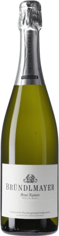 75,95 € 免费送货 | 白起泡酒 Bründlmayer Blanc de Blancs Brut Nature I.G. Kamptal 坎普谷 奥地利 Chardonnay, Riesling 瓶子 75 cl