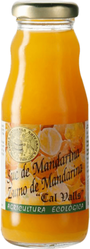 18,95 € Envío gratis | Caja de 12 unidades Refrescos Cal Valls España Botellín 20 cl Mandarina