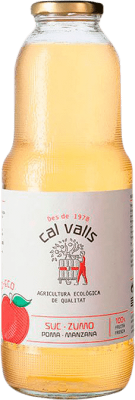 4,95 € Free Shipping | Juice Cal Valls Spain Eco — Organic 1 L Poma — Apple