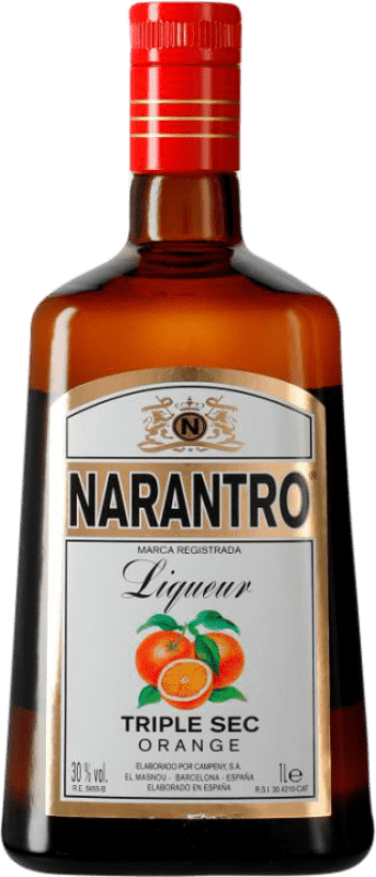 14,95 € Free Shipping | Triple Dry Campeny Narantro Dry Spain Bottle 1 L