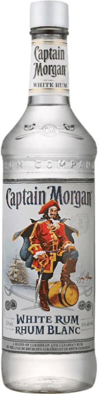 24,95 € 送料無料 | ラム Captain Morgan White ジャマイカ ボトル 1 L