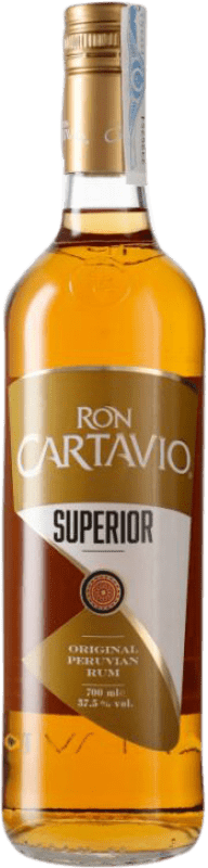 17,95 € Spedizione Gratuita | Rum Abate Nero Cartavio Superiore Perù 70 cl