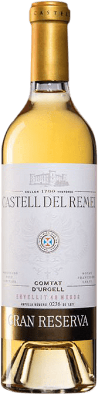 79,95 € Envío gratis | Vino blanco Castell del Remei Blanc Gran Reserva D.O. Costers del Segre Cataluña España Macabeo, Chardonnay Botella 75 cl