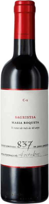 44,95 € Бесплатная доставка | Крепленое вино Abadal Vi Ranci Sagristia C-1 D.O. Pla de Bages Каталония Испания Malvasía, Picapoll Половина бутылки 37 cl