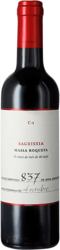 46,95 € Envio grátis | Vinho fortificado Abadal Vi Ranci Sagristia C-1 D.O. Pla de Bages Catalunha Espanha Malvasía, Picapoll Meia Garrafa 37 cl