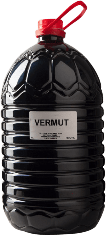 48,95 € Free Shipping | Vermouth Celler de Capçanes D.O. Montsant Catalonia Spain Special Bottle 5 L