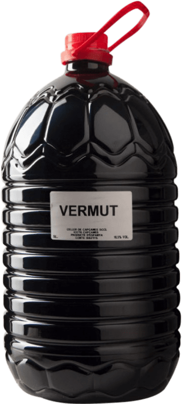 59,95 € Бесплатная доставка | Вермут Celler de Capçanes Каталония Испания Специальная бутылка 5 L