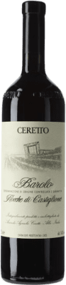173,95 € 免费送货 | 红酒 Ceretto Rocche di Castiglione D.O.C.G. Barolo 皮埃蒙特 意大利 Nebbiolo 瓶子 75 cl