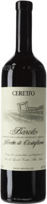 173,95 € Envio grátis | Vinho tinto Ceretto Rocche di Castiglione D.O.C.G. Barolo Piemonte Itália Nebbiolo Garrafa 75 cl