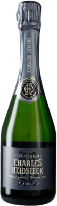 52,95 € Spedizione Gratuita | Spumante Bianco Charles Heidsieck Brut Riserva A.O.C. Champagne champagne Francia Pinot Nero, Chardonnay, Pinot Meunier Mezza Bottiglia 37 cl