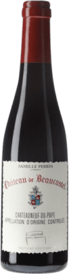 57,95 € 免费送货 | 红酒 Famille Perrin Château de Beaucastel A.O.C. Châteauneuf-du-Pape 罗纳 法国 Syrah, Grenache, Mourvèdre, Counoise 半瓶 37 cl