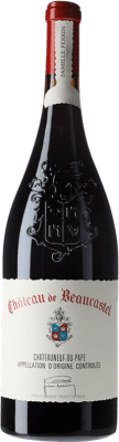 259,95 € Envío gratis | Vino tinto Famille Perrin Château de Beaucastel A.O.C. Châteauneuf-du-Pape Rhône Francia Syrah, Garnacha, Mourvèdre, Counoise Botella Magnum 1,5 L