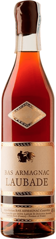 1 821,95 € Envío gratis | Armagnac Château de Laubade I.G.P. Bas Armagnac Francia Botella 70 cl