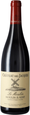 55,95 € 免费送货 | 红酒 Louis Jadot Château des Jacques Le Moulin A.O.C. Moulin à Vent 勃艮第 法国 Gamay 瓶子 75 cl