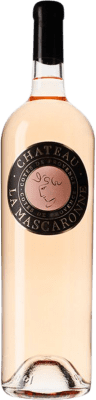 181,95 € 免费送货 | 玫瑰酒 Château La Mascaronne Rosé A.O.C. Côtes de Provence 普罗旺斯 法国 Syrah, Grenache, Cinsault, Vermentino 瓶子 Jéroboam-双Magnum 3 L
