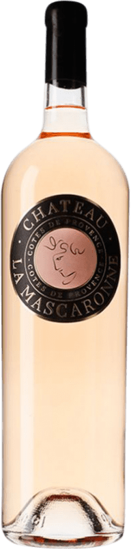 181,95 € Бесплатная доставка | Розовое вино Château La Mascaronne Rosé A.O.C. Côtes de Provence Прованс Франция Syrah, Grenache, Cinsault, Vermentino Бутылка Иеровоам-Двойной Магнум 3 L