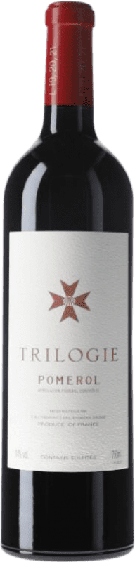 216,95 € Kostenloser Versand | Rotwein Château Le Pin Trilogie Bordeaux Frankreich Flasche 75 cl