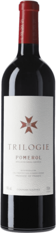 187,95 € Kostenloser Versand | Rotwein Château Le Pin Trilogie Bordeaux Frankreich Flasche 75 cl