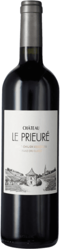 77,95 € Kostenloser Versand | Rotwein Château Le Prieuré Bordeaux Frankreich Flasche 75 cl