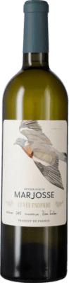 34,95 € 免费送货 | 白酒 Château Marjosse Cuvée Palombe 法国 Sauvignon White, Sémillon, Sauvignon Grey 瓶子 75 cl